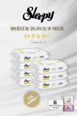 Sleepy Yenidoğan Devam Islak Bebek Havlusu 40'lı 7 AL 6 ÖDE ve 60'lı Bebe Pamuğu thumbnail 1