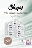 Sleepy 11 AL 10 ÖDE Evcil Hayvan Islak Havlusu 60'lı ve Bebe Temizleme Pamuğu thumbnail 1