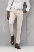 Slimfit Pamuklu Full Likralı Esnek Yazlık Kumaş Pantolon - 1