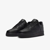 Nike Air Force 1 '07 Siyah Günlük Spor Ayakkabı - 2
