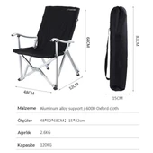 Madfox Dachuan Katlanır Kamp Sandalyesi - 17