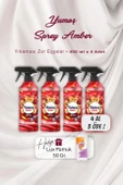 4 AL 3 ÖDE Yumoş Sprey Amber 450 ml, Pamuk Hediyeli thumbnail 1