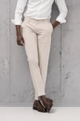 Slimfit Pamuklu Full Likralı Esnek Yazlık Kumaş Pantolon - 2