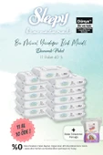 Sleepy Bio Natural Islak Havlu 40'lı  11 AL 10 ÖDE ve Bebe Temizleme Pamuğu - 1