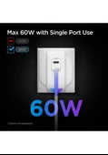 Spigen PowerArc ArcStation Pro ACH02693 65 W Type-C Hızlı Şarj Adaptörü - 6