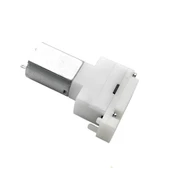 MP130 Mini Hava Pompası V2 DC 3V/12V 0.5-2.0 LPM Minyatür Çift Delik Düşük Gürültü Vakum Pompa Akvaryum Su Tankı thumbnail 7