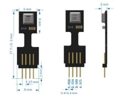 AHT25 Sıcaklık ve Nem Sensör Modülü Klima İklimlendirme Otomotiv Meteoroloji Hvac Buzdolabı Sera Kuluçka Termostat Medikal Akıllı Ev Oda Termometre thumbnail 7