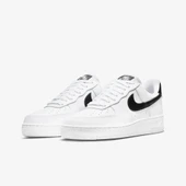 Nike Beyaz-Siyah Air Force Günlük Spor Ayakkabı - 4