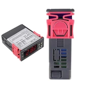 STC-1000 Sıcaklık Termostatı 220V 10A 110V-220V Isıtıcı Soğutucu Dijital Ekran 10K NTC Sıcaklık Sensörü Kuluçka Akvaryum Buzdolabı Fırın - 7