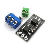 AOD4184 Mosfet Sürücü Modül Optokuplör izolasyon 40V 50A 50W Pwm Hız Kontrol Motor Selenoid Valf Led thumbnail 6