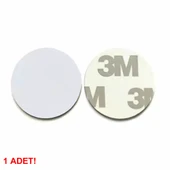13.56Mhz 25mm Rfid Para Tip Etiket Ntag215 Manyetik Sticker Proximity Göstergeç Kart 13.56 Mhz Kapı Geçiş Personel Takip Depo Havuz ISO14443A thumbnail 1