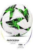 Futbol Topu - Dayanıklı Sert Zemin ve Halı Saha İçin Mükemmel Performans ( Yeşil - Pompalı Set ) - 3