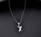 925 Ayar Gümüş (Silver) Erkek Kolye - 1