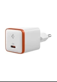 Spigen EE301 30 W Type-C Beyaz Hızlı Şarj Adaptörü - 1