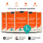 5 Yıl Raf Ömrü ile Acil Durum Gıdası Hayat Kurtaran Beslenme (25 Paket x 500 gr.) - 2
