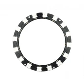 16 Led Halka WS2812B 5050 Rgb Led 16 Bit NeoPixel Halka Ring WS2812B 5050 Rgb Led Modül 16lı Dijital Adreslenebilir Lamba thumbnail 1