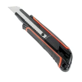 Sara 18 mm Geniş Metal Maket Bıçağı Kauçuk Gövde S613 - 1