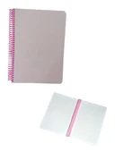 Sentor Laklı Bristol Kapak 120 ypr Kareli 17 x 24cm çok amaçlı defter thumbnail 3