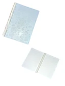 Sentor Laklı Bristol Kapak 120 ypr Kareli 17 x 24cm çok amaçlı defter thumbnail 4