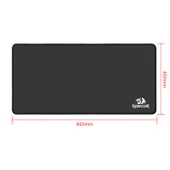 REDRAGON FLICK XL (90cm x 40cm x 0,4cm) SU GECIRMEZ GAMING MOUSE PAD SIYAH - 1