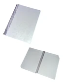 Sentor Laklı Bristol Kapak 120 ypr Kareli 17 x 24cm çok amaçlı defter thumbnail 2