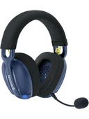 REDRAGON H878 SKULD PRO TRI-MODE KABLOSUZ 7.1 SURROUND AYDINLATMALI GAMING KULAKLIK MAVI-SIYAH - 2
