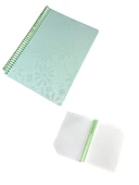 Sentor Laklı Bristol Kapak 120 ypr Kareli 17 x 24cm çok amaçlı defter thumbnail 1