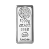 Ercan Altın 1000 GR 999 Milyem NadirGold Gram Külçe Gümüş - 1