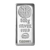 Ercan Altın 500 GR 999 Milyem NadirGold Gram Külçe Gümüş - 1