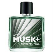 Avon  Musk+ Metropolitano Erkek EDT 75ml - 1