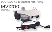 MyTOL MV1200 - Bakır Sargı Elektrikli Yük Kaldırma Vinçi 600-1200 KG - 1