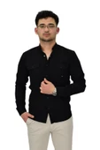 Erkek Spor Likralı Gömlek BGL-ST04343 thumbnail 3