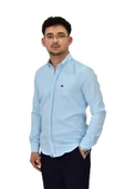 Erkek Likralı Spor Silim Fit Gömlek BGL-ST04327 thumbnail 11
