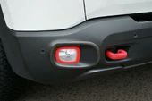 OMSA Jeep Renegade Siyah Krom Reflektör Çerçevesi 2 Parça 2014 ve Sonrası - 1