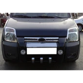 DB Chrome Ford Connect Far Çerçeve Nikelajı 2002-2014 2 Parça P.Çelik - 1