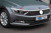 OMSA VW Passat B8.5 Krom Far Üstü Çıta 3 Parça 2019 ve Sonrası - 2
