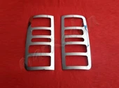Markadan Ford Connect Krom Stop Çerçevesi 2002-2009 2 Parça Paslanmaz Çelik - 1