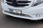 OMSA Mercedes Vito W447 Krom Ön Tampon Çıtası Tırtıklı 2 Parça 2014-2024 Arası - 1