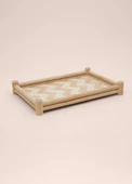 The Mia TPS0072 Wicker Bambu Tepsi 36x25 Cm - 3