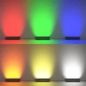 Sıva üstü Wallwasher lüks asil dekoratif ışık show gösteri aydınlatma dış duvar açık alan enerji tasarruflu tek renk Soğuk beyaz LED A-1003 30cm 9W - 11