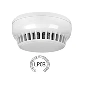 Teknim TFD-4240 Konvansiyonel Isı (Sabit Sıcaklık) Dedektörü Taban Dahil EN54-5 LPCB Sertifikalı - 1