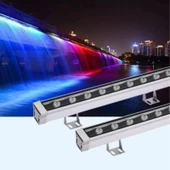 Sıva üstü Wallwasher lüks asil dekoratif ışık show gösteri aydınlatma dış duvar açık alan enerji tasarruflu tek renk Soğuk beyaz LED A-1003 30cm 9W - 12