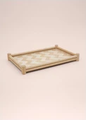 The Mia TPS0071 Wicker Bambu Tepsi 41x28 Cm - 4