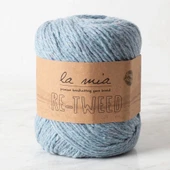 La Mia Re-tweed Mavi Melanj El Örgü İpi - L106 - 34409 - 1