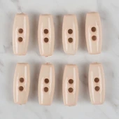 Loren Crafts Pudra Pembe 8 Li Çoban Düğmesi - 69 - 2
