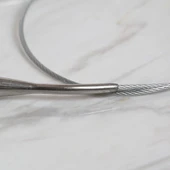 Loren Crafts 7 Mm Çelik Misinalı Şiş 60 Cm - 3