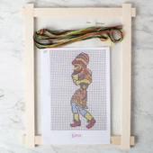 Loren Etamin İşleme Panosu Kiti Hacivat - Kod:211 - 1