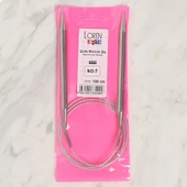 Loren Crafts 7 Mm Çelik Misinalı Şiş 100 Cm - 2
