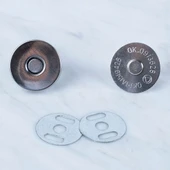 Loren Manyetik Gümüş Metal 5 Li Çıt Çıt Set - 2