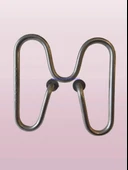 ENDER 1250w Semaver Çaymatik Çay Kazanı Rezistansı Kıvrık Kare Tip 220v ? 8.5 Cr-Ni Krom (1250 Watt 220 Volt) - 1